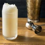 Ramos gin fizz cocktail