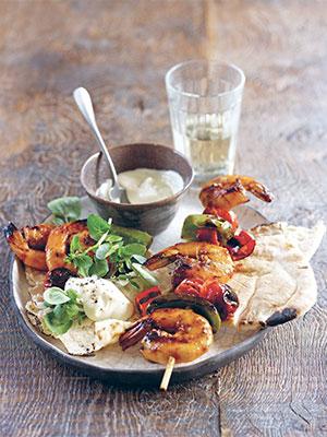 Barbecue Prawns marinated in chilli and soy | Kitchen Geekery