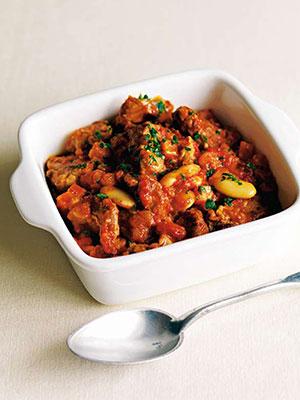 Lamb and butterbean casserole | Kitchen Geekery