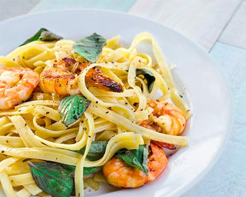 Linguine ai gamberi | Kitchen Geekery