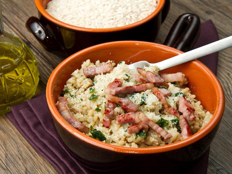 Pancetta and wild mushroom risotto | Kitchen Geekery