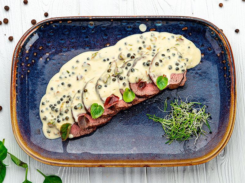 Peppercorn sauce | Kitchen Geekery