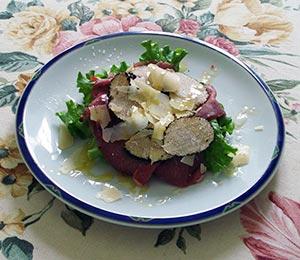 Salad with black truffle | Kitchen Geekery