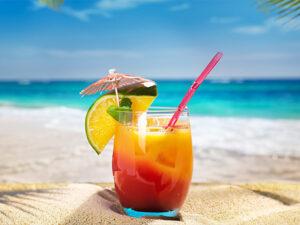 Sex on the Beach cocktail