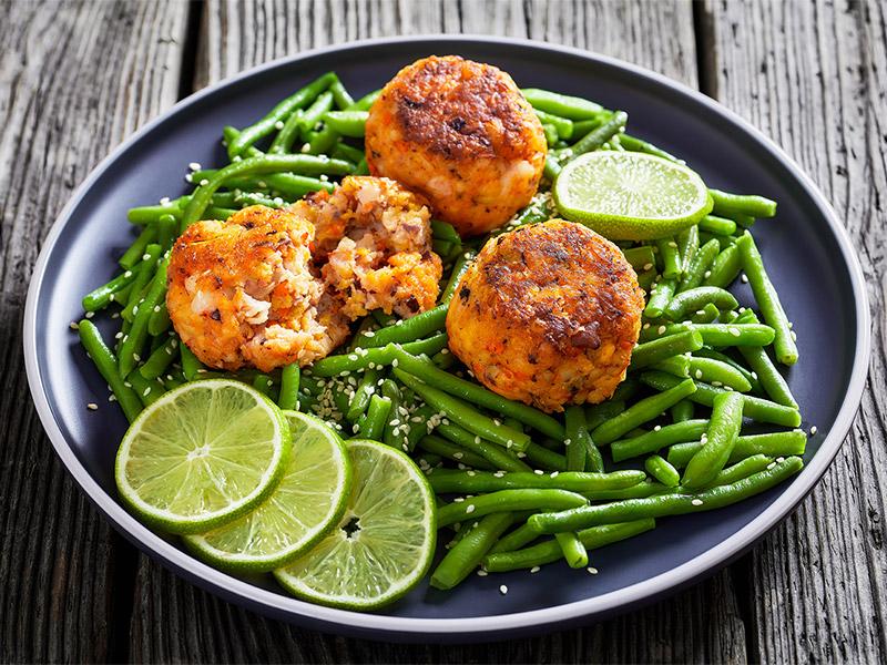 Thai crab cakes