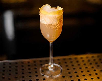 Brandy Crusta cocktail