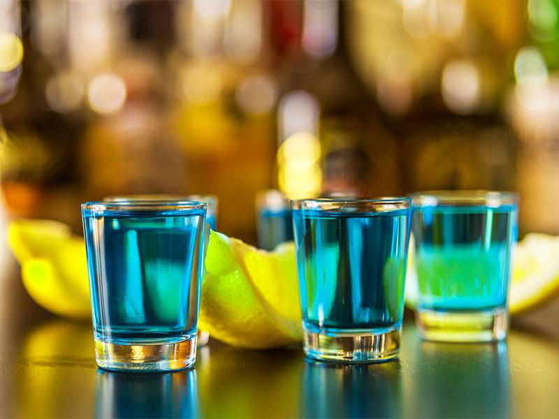 Blue Kamikaze Shot