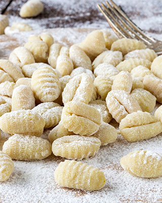 Making gnocchi